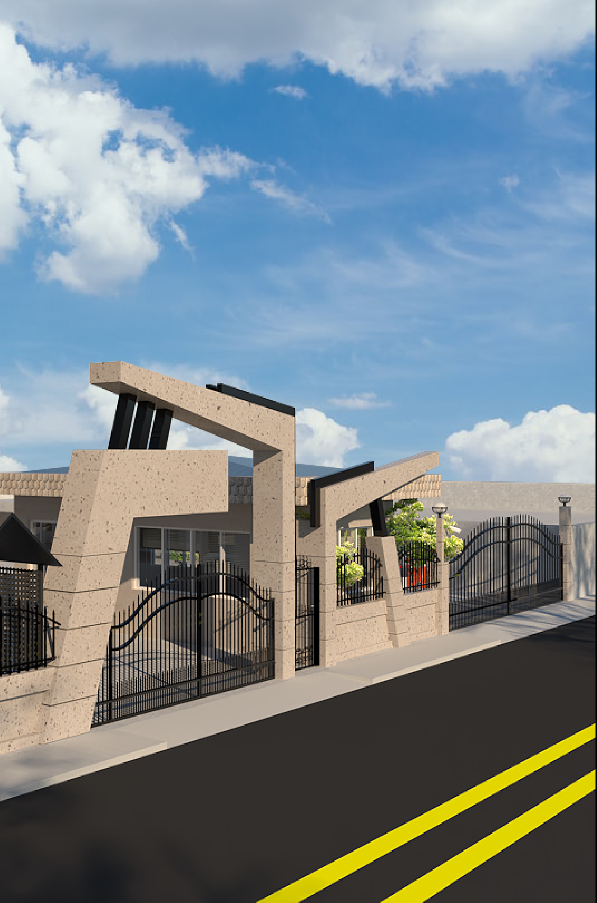 Entrance Gate Design and Construction Entrance Gate Design and Construction